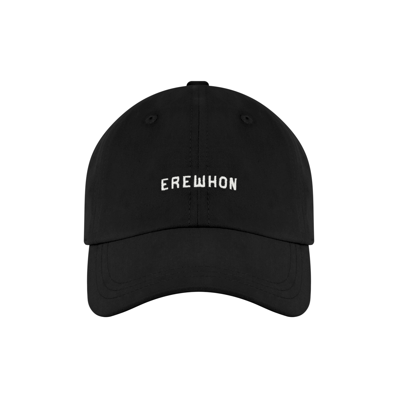 Erewhon Dad Hat | Brushed Twill Black Erewhon Dad Hat | Brushed Twill Black