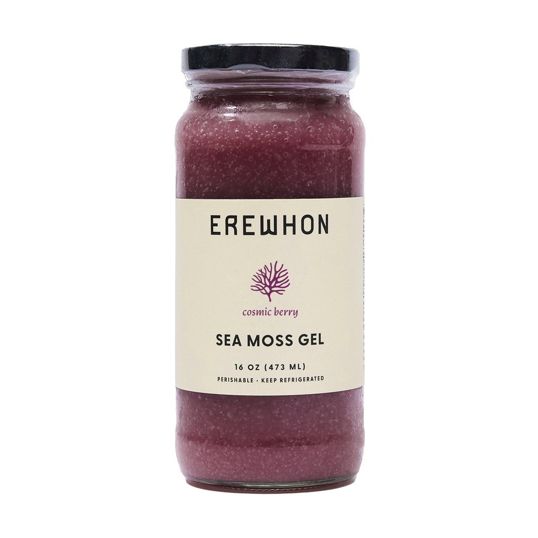 Sea Moss Gel Erewhon Full Spectrum Cosmic Berry for Immunity, Smoothie