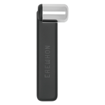A stainless steel ice roller with silicone cover, branded with the name 'EREWHON' on the side, designed for skincare.