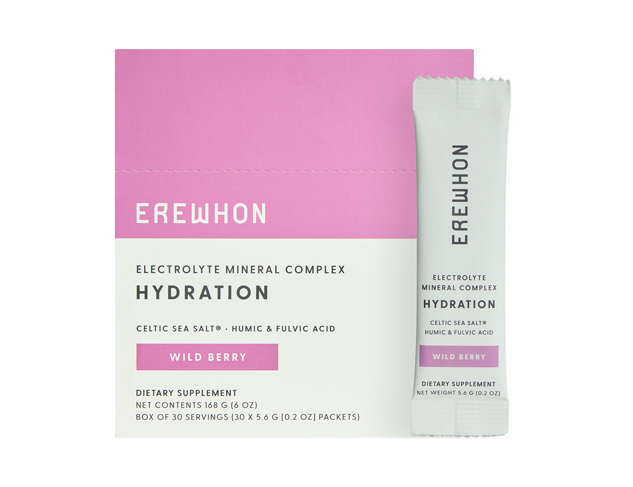 Erewhon Hydration Packets Wild Berry Erewhon Hydration Packets Wild Berry