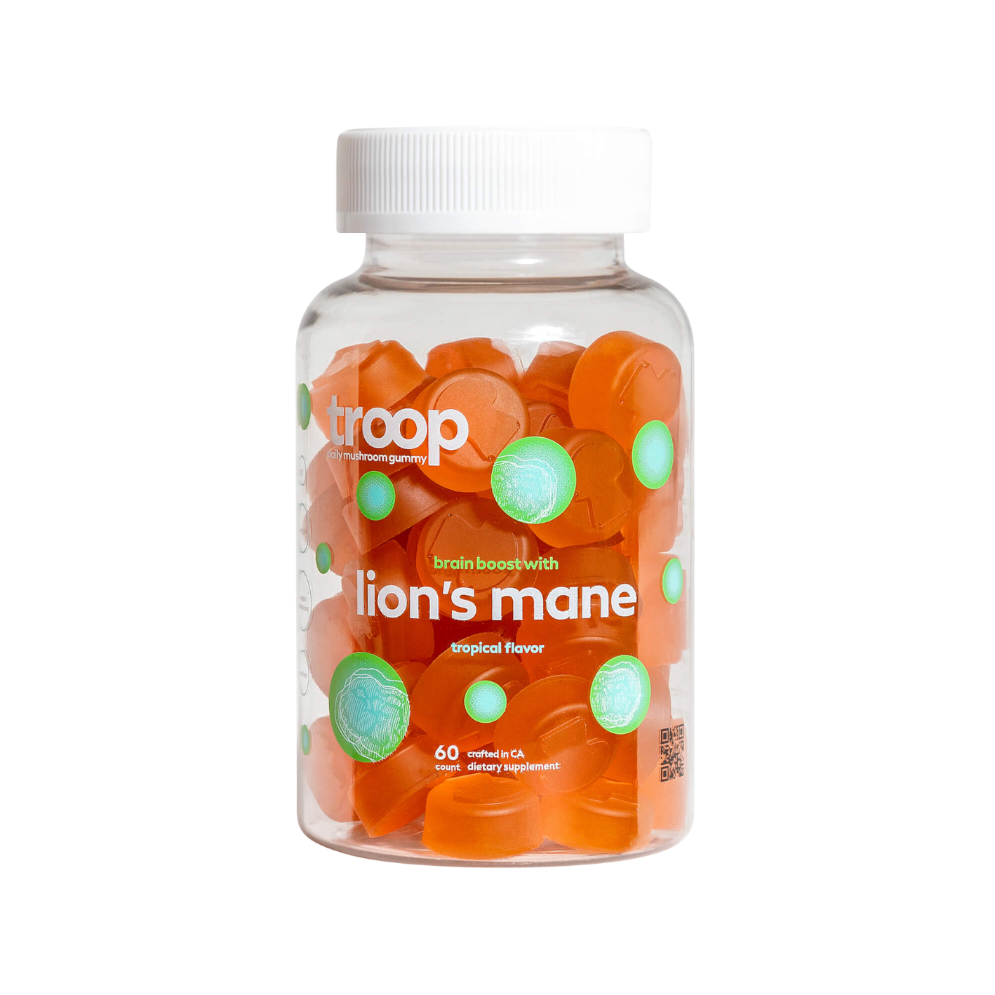 Troop Lions Mane Mushroom Gummies – Erewhon Troop Lions Mane Mushroom Gummies – Erewhon