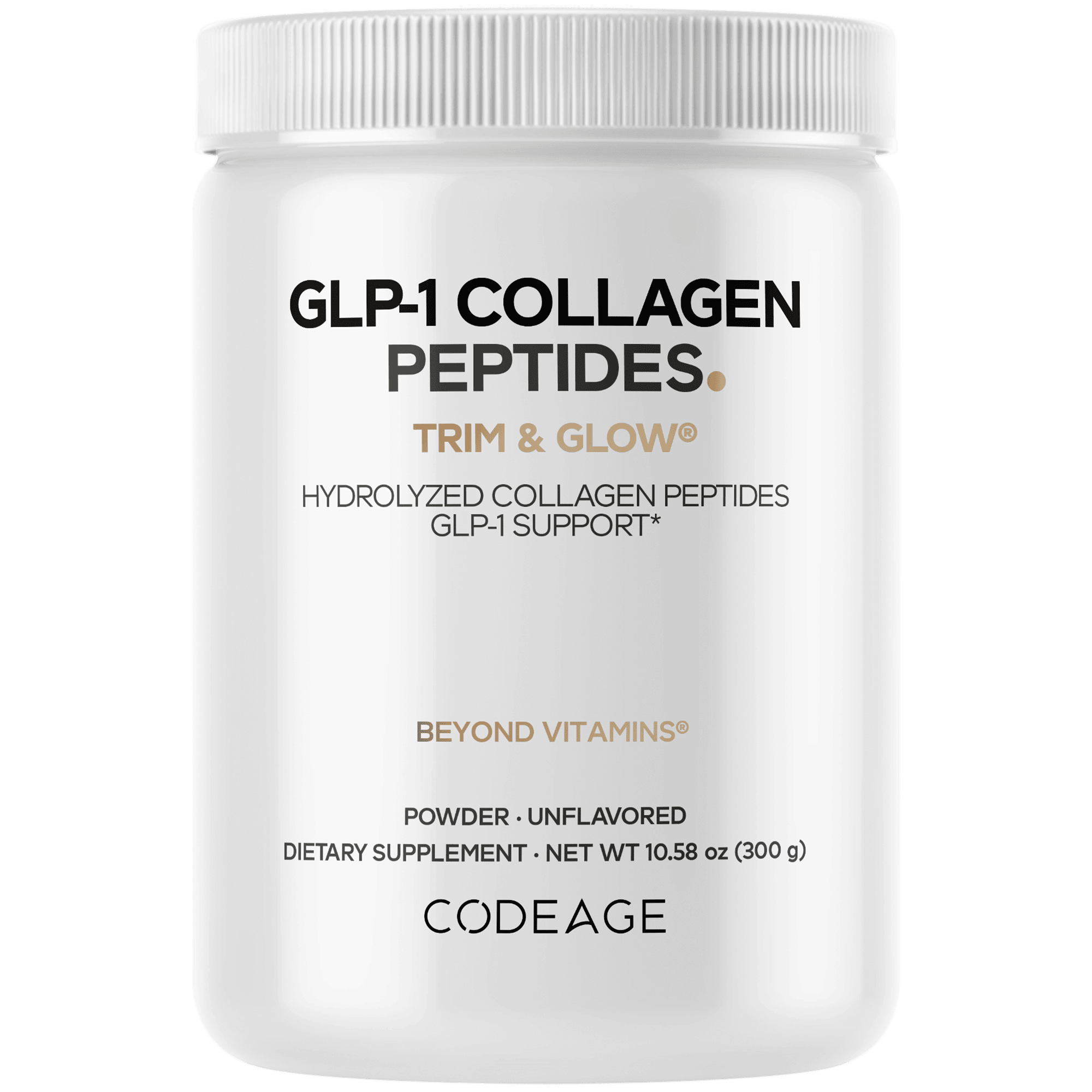 Codeage GLP-1 Collagen Peptides Powder
