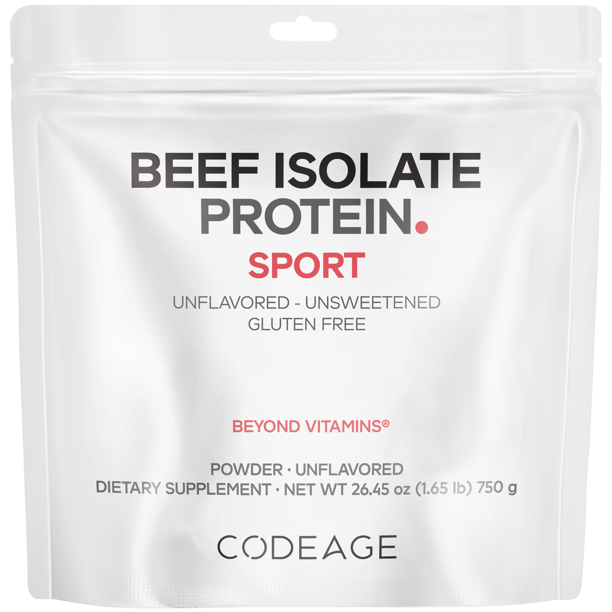 Codeage Grass-Fed Beef Isolate Protein Powder Supplement – Erewhon