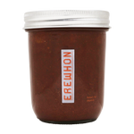 Jar of Erewhon Chocolate Hazelnut Butter on a white background