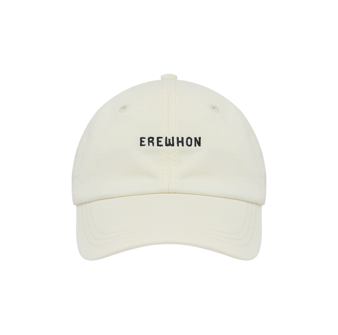 Erewhon Dad Hat Brushed Twill White