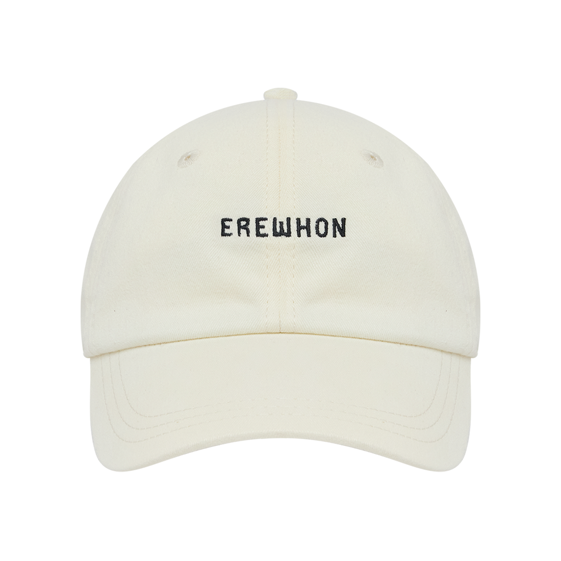 Erewhon Dad Hat Brushed Twill White