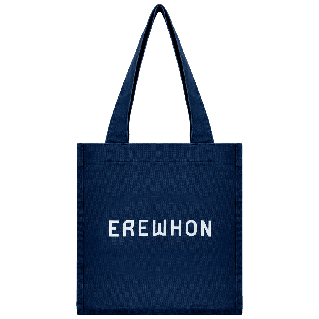 Erewhon Tote Bag Shopper Bag Canvas Navy