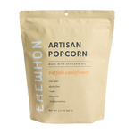 Beige bag of Erewhon Buffalo Cauliflower Popcorn