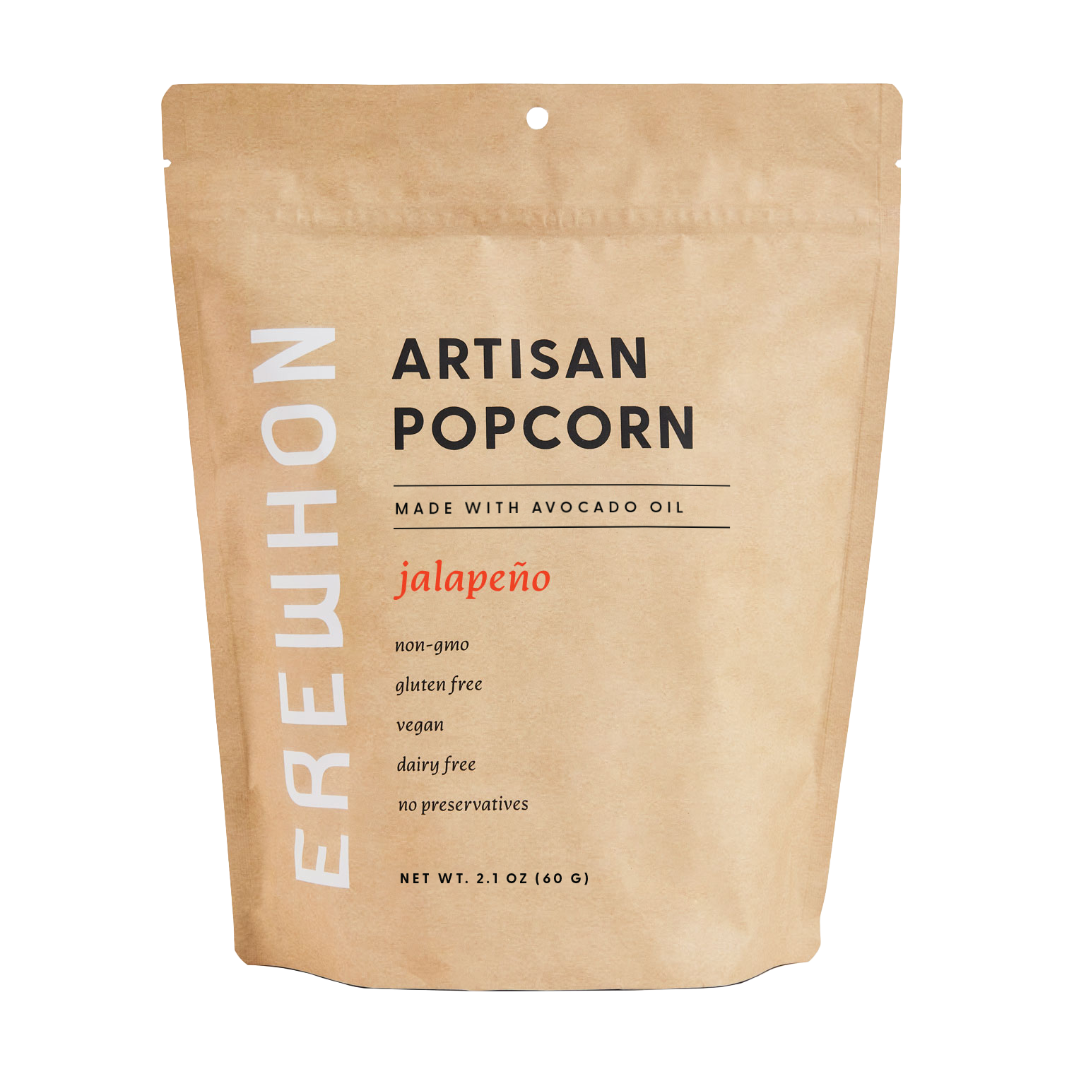 Erewhon Jalapeño Popcorn