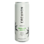 Erewhon Kefir Soda Green Apple Jasmine 6-Pack – probiotic sparkling drink with crisp green apple and floral jasmine, supports gut health, small-batch crafted
