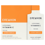 Erewhon Liposomal Vitamin C, 1000mg, highly absorbable, sugar-free, soy-free, gluten-free. Holistic health support
