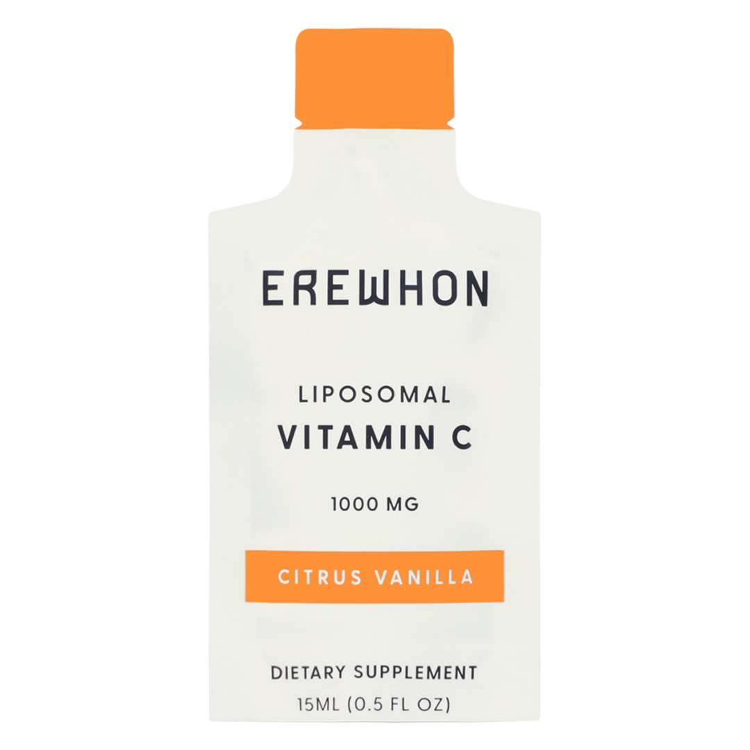 Erewhon Liposomal Vitamin C Packet: 1000mg, highly absorbable, sugar-free, soy-free, gluten-free
