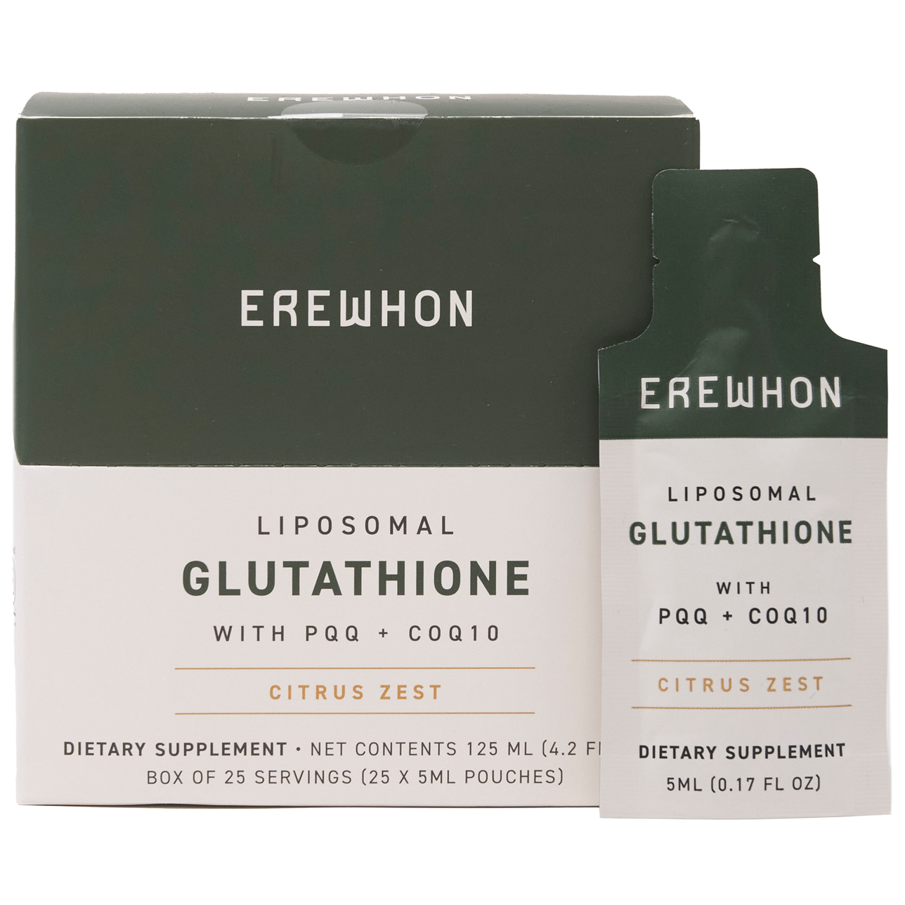 Erewhon -Liposomal Glutathione | Citrus Zest