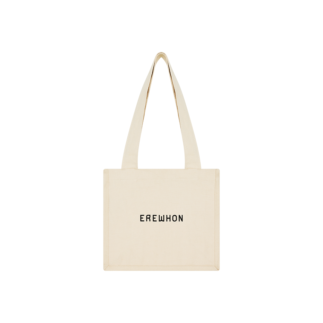 Erewhon Mini Tote Bag in Pale Khaki