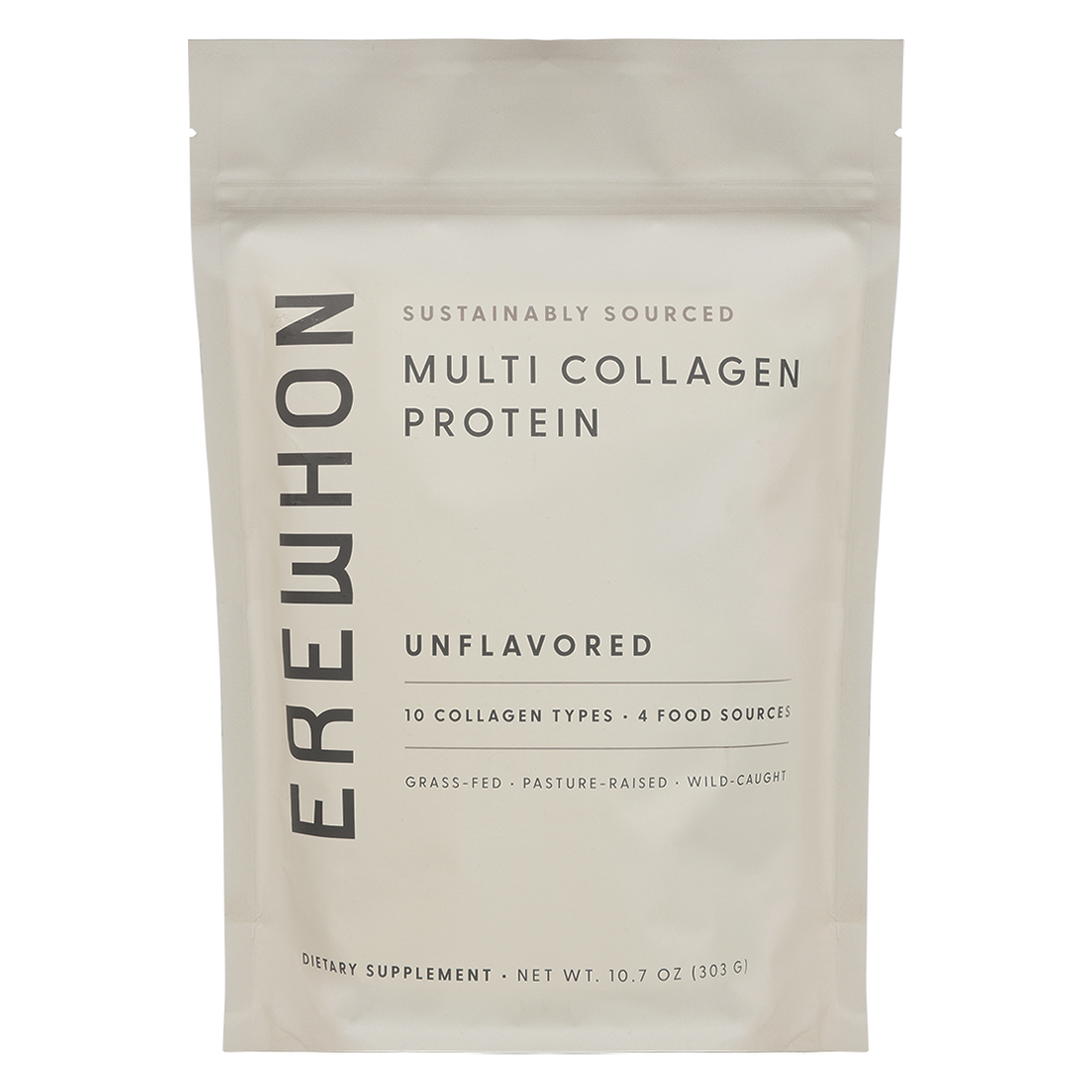 Erewhon Multi Collagen Protein -Supports skin, joint, and gut health with 10 types of collagen