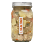 Jar of Erewhon Organic Chicken Noodle Soup
