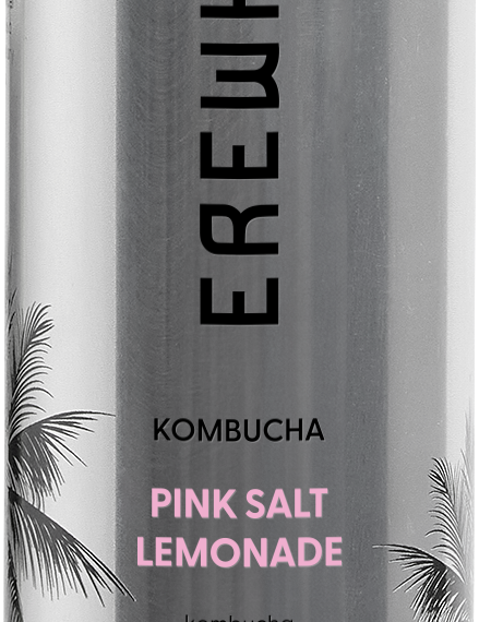 Erewhon Single Can, Kombucha Pink Salt