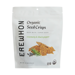 Erewhon Seed Crisps Rosemary & Black Pepper