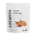 Erewhon Seed Crisps Saffron & Pink Salt