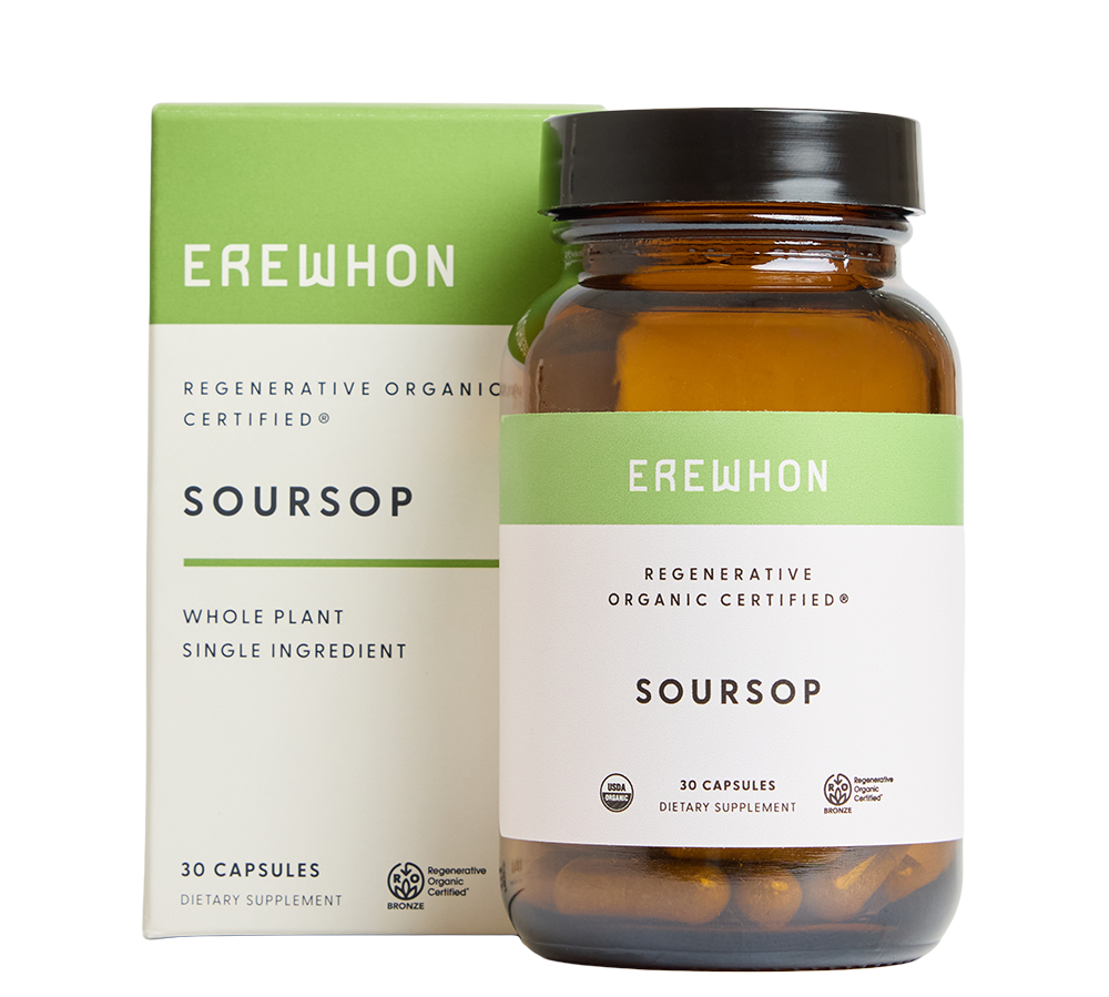 Erewhon Soursop supplement