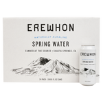 Erewhon Naturally Alkaline Spring Water Canned at the Source of Shasta Springs, CA. 24 Pack of 16 oz cans.