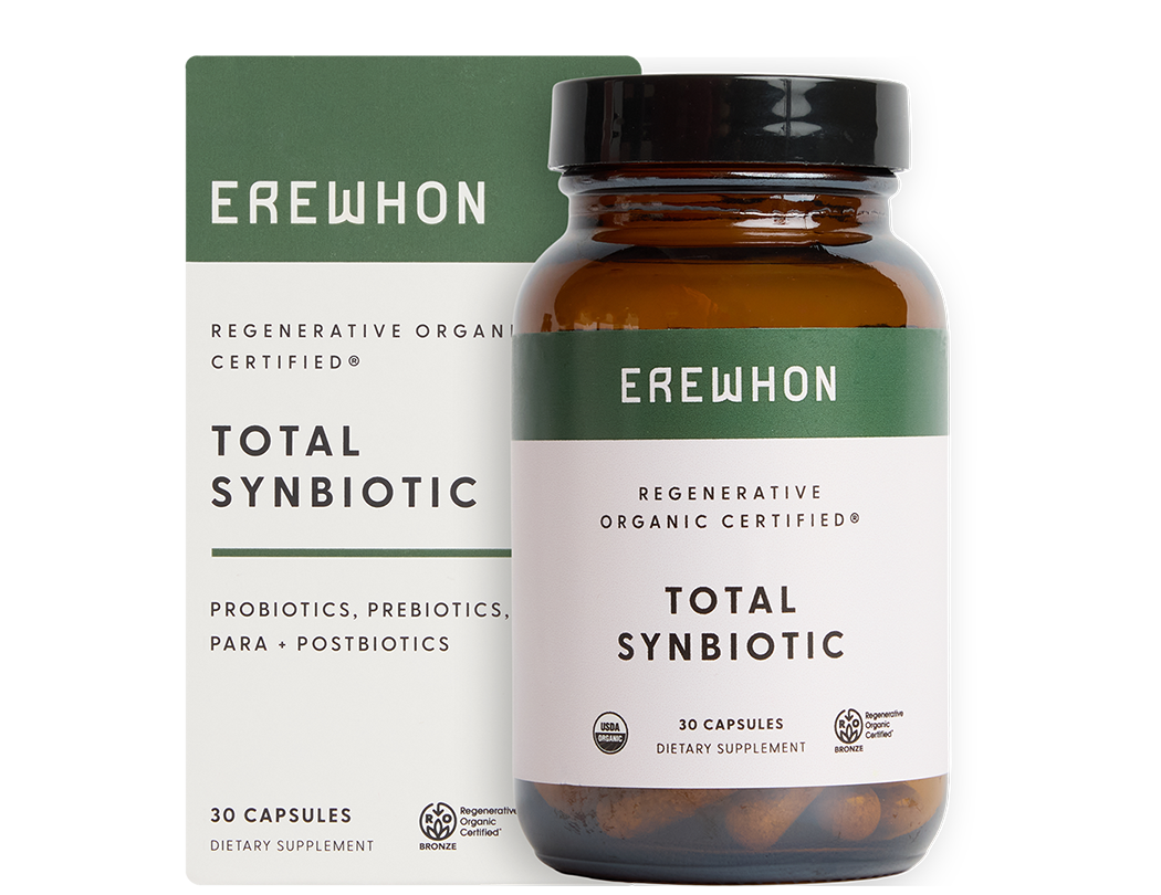 Erewhon Total Synbiotic Package 30 Cap | A Complete Probiotic