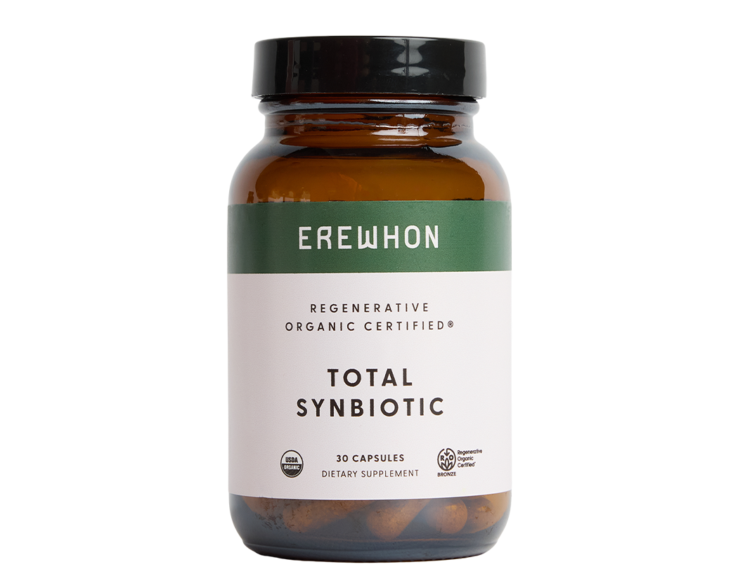 Erewhon Total Synbiotic Jar of 30 Cap | A Complete Probiotic