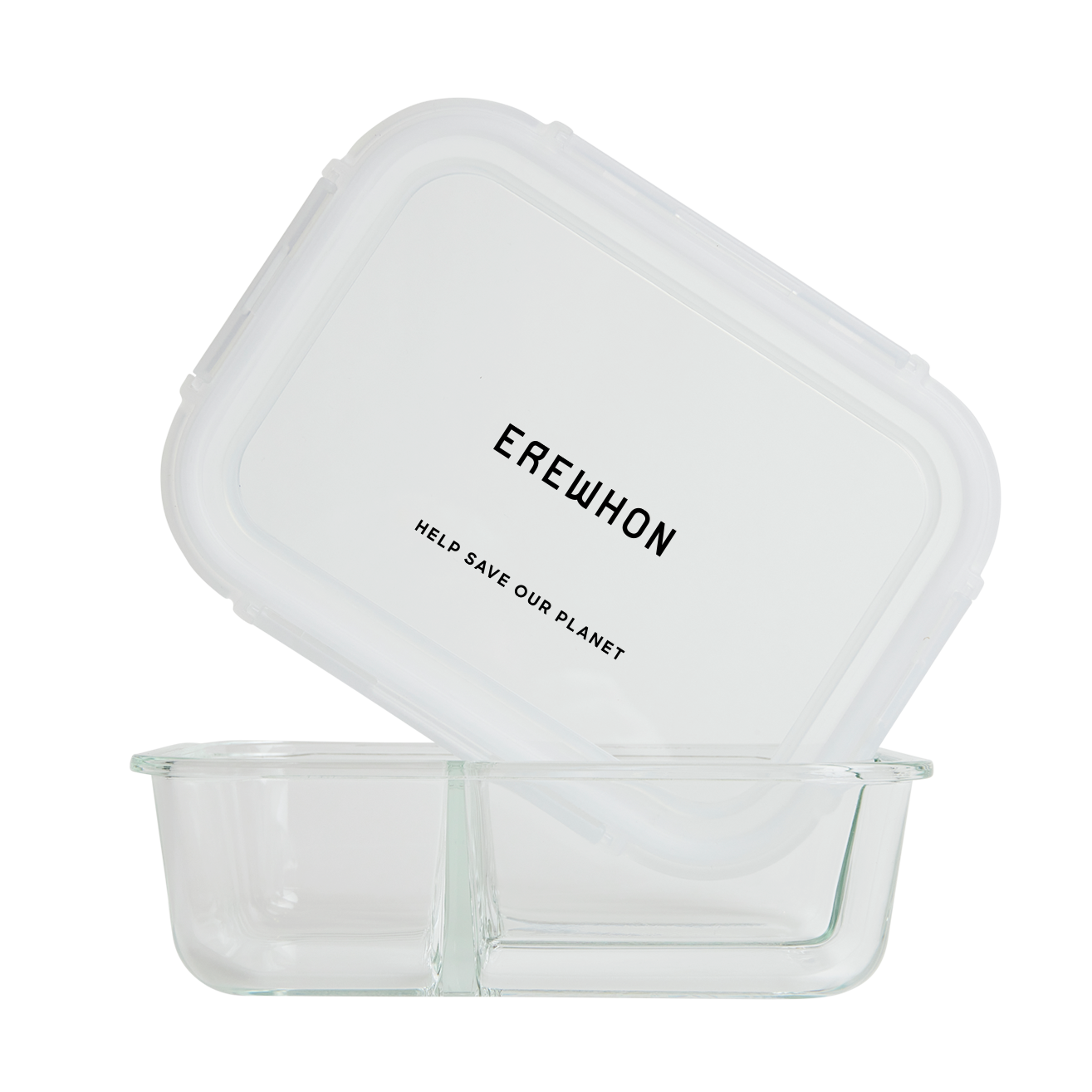 Erewhon 3 Section Glass Storage Containers