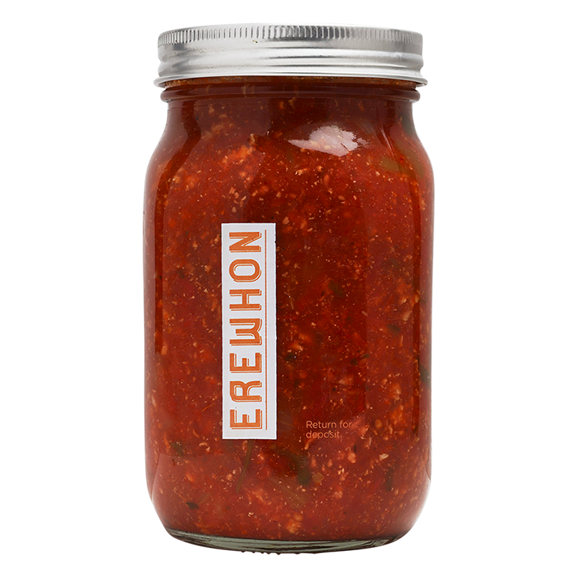 Jar of Erewhon Turkey Chili