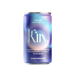Kin Lightwave 4-pack – non-alcoholic, non-caffeinated drink with adaptogens, nootropics, and botanics like Reishi Mushroom, L-Theanine, and L-Tryptophan, 8oz cans