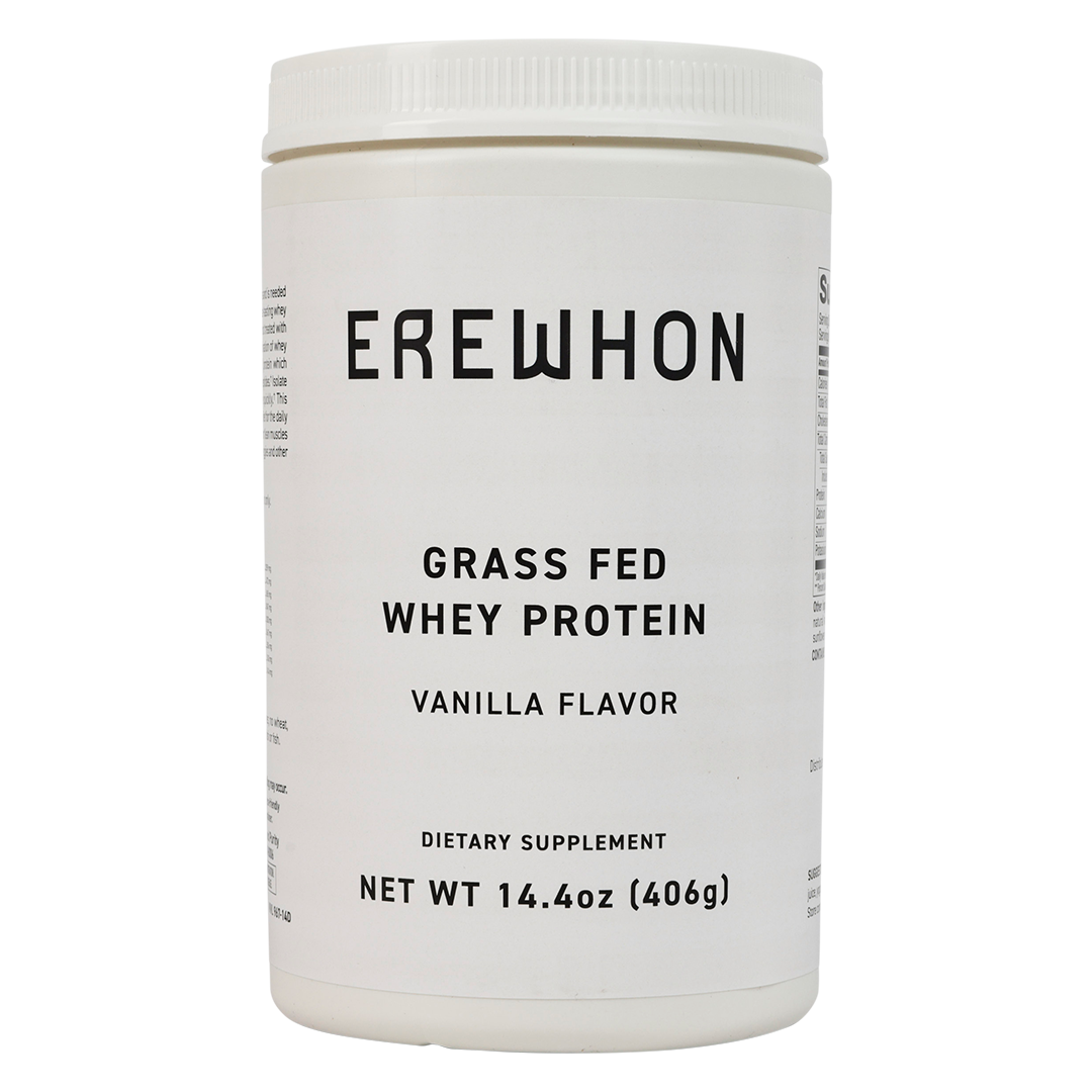Erewhon -Erewhon Grass-Fed Whey Protein Powder Vanilla