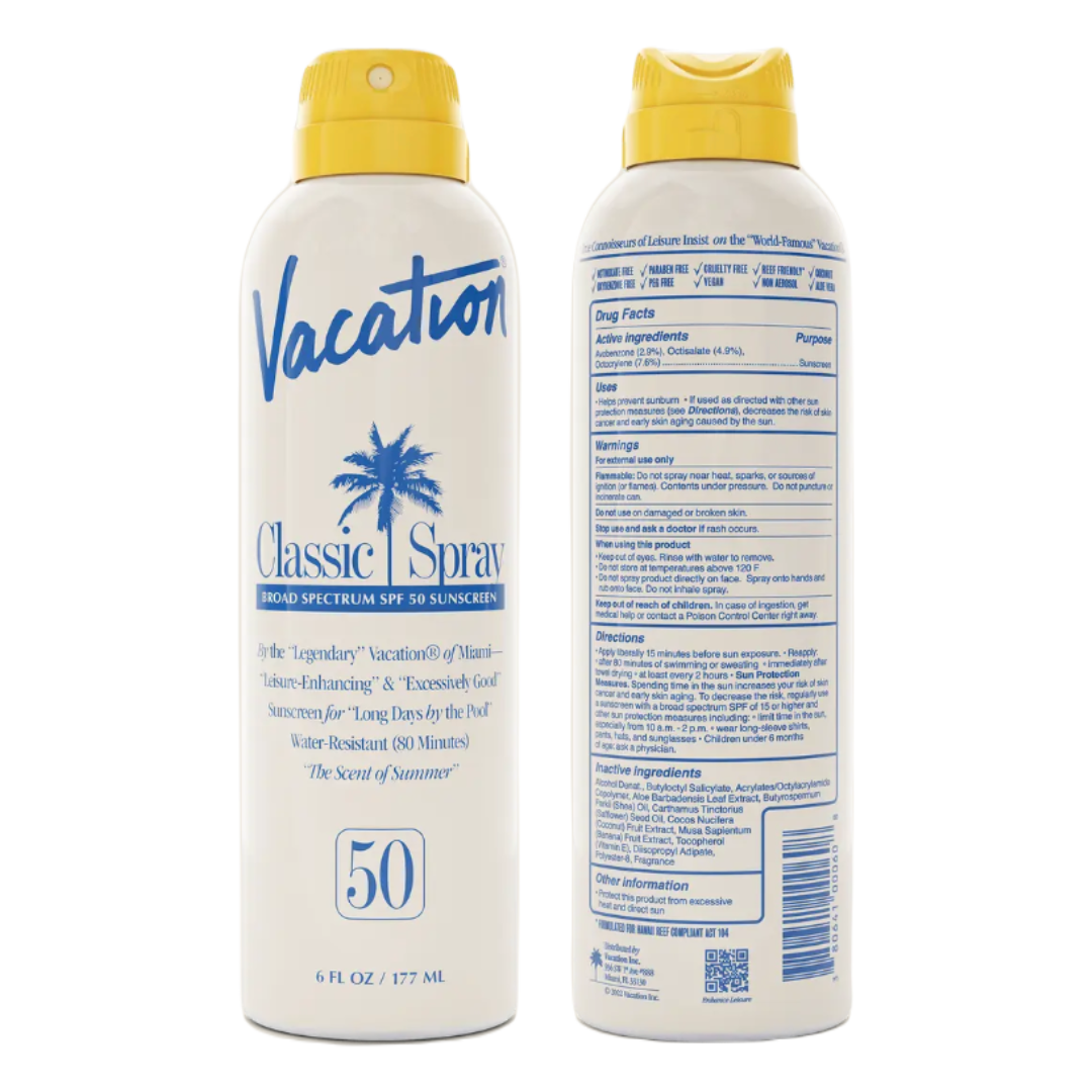 Vacation Classic Spray SPF 50 Erewhon