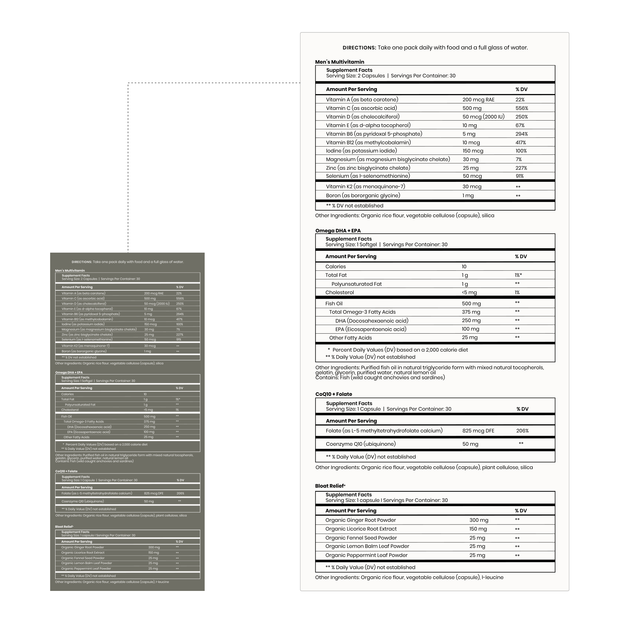 Erewhon -Erewhon + Perelel Vitamin Pack Men's Daily