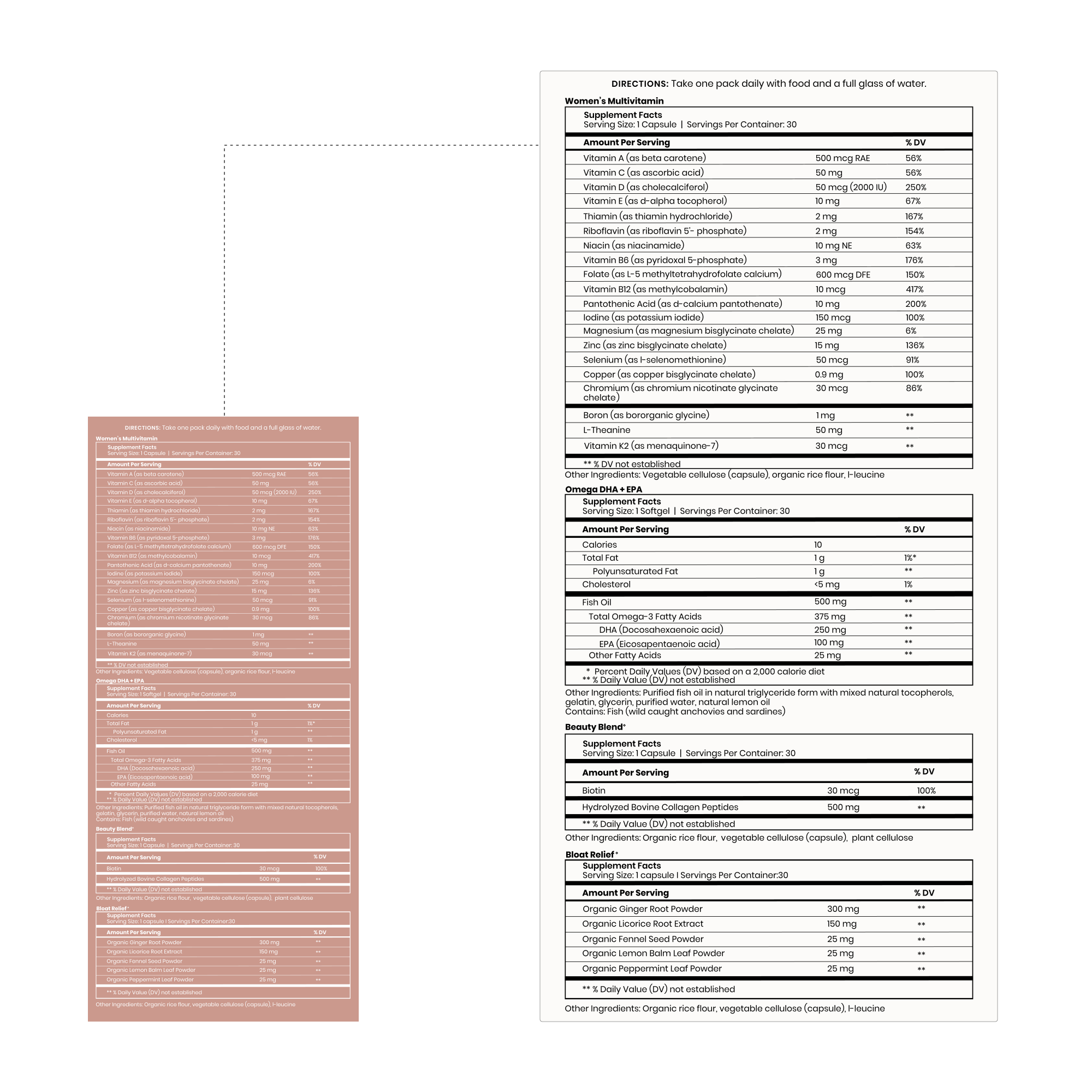 Erewhon -Erewhon + Perelel Vitamin Pack Women's Daily
