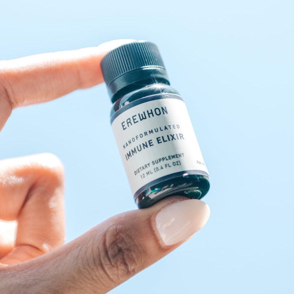 Erewhon Immune Elixir Liposomal Vitamins & Black Elderberry - 12 Pack