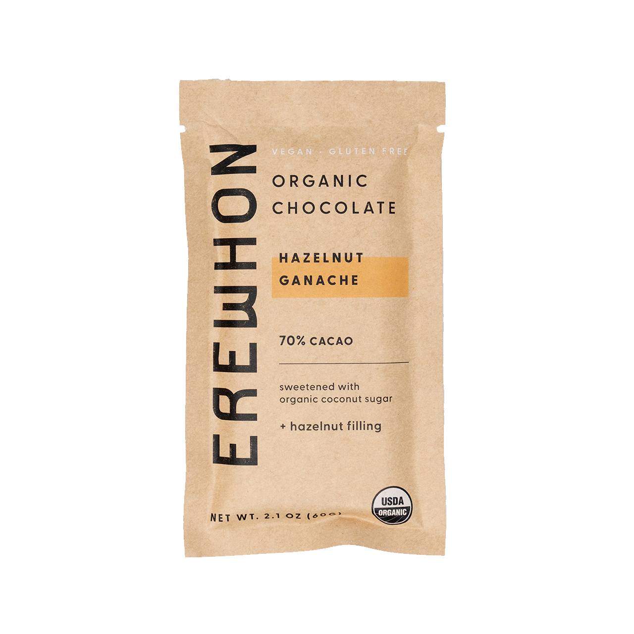 Erewhon -Organic Chocolate Bar | Hazelnut Ganache